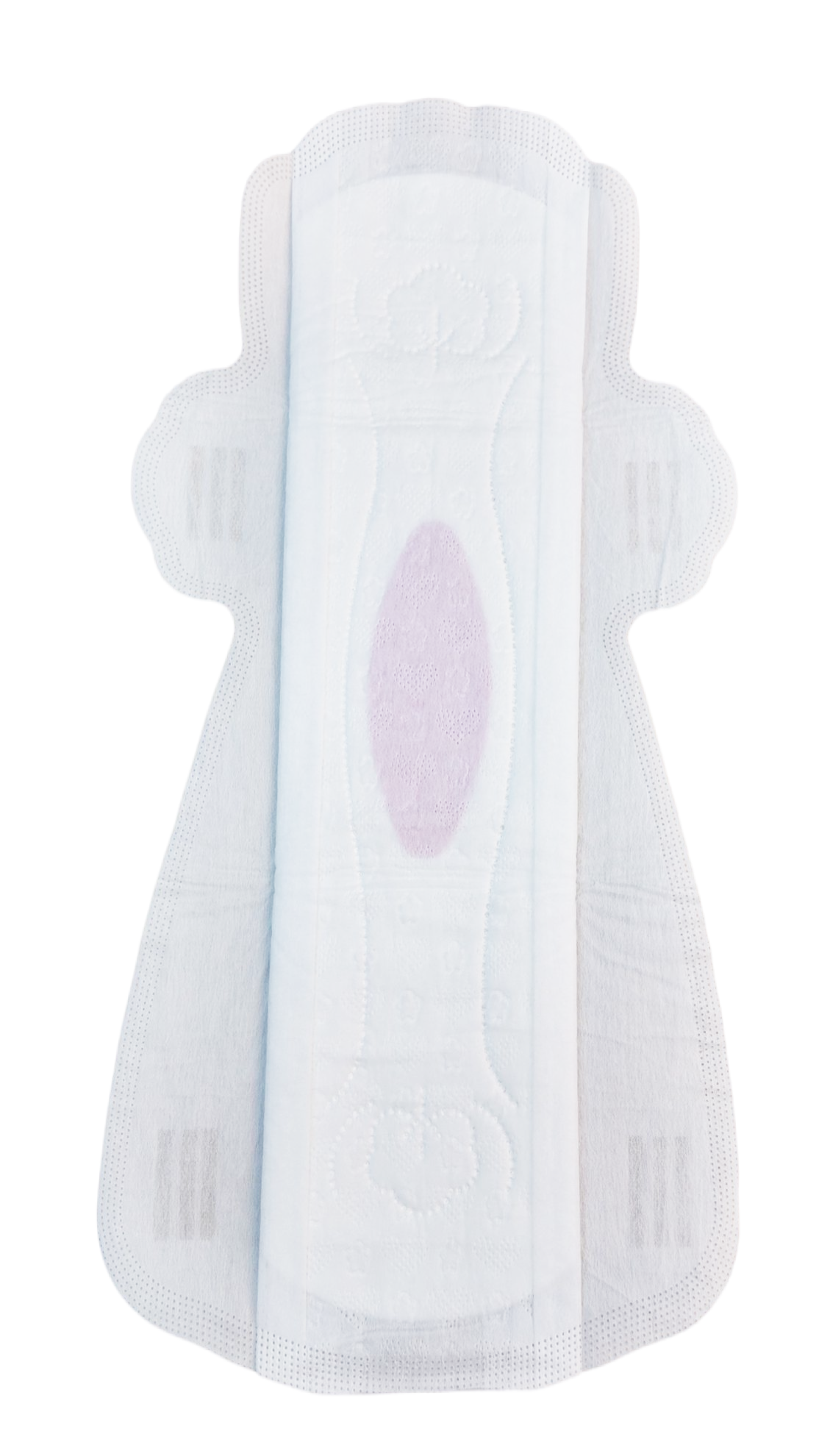 Floating-Core Sanitary Pads